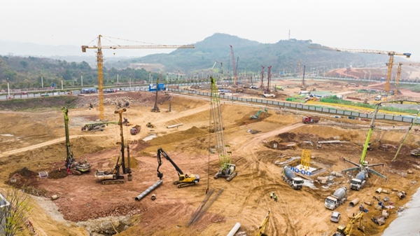 施工現場。項目部供圖