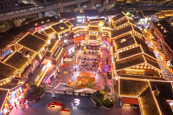 沙坪壩區磁器口分會場。郭晉攝