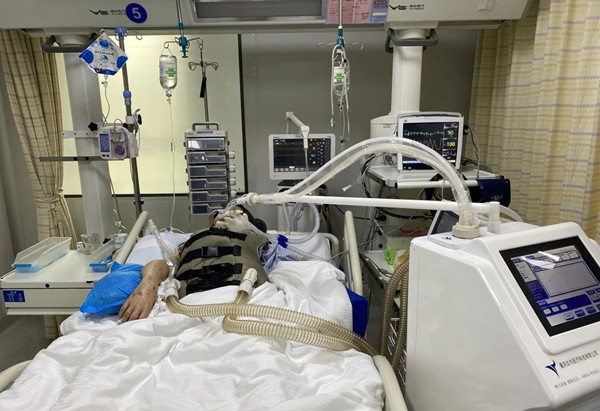 重慶西區醫院引入智能電動吸痰機。重慶西區醫院供圖