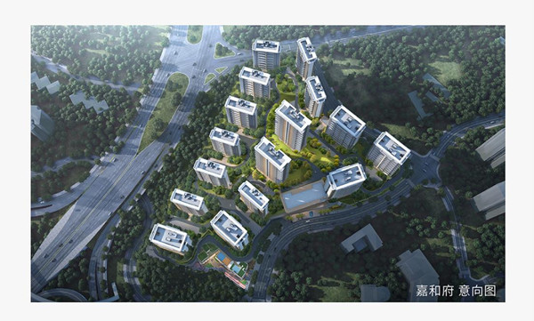 嘉和府項目意向圖。聯發重慶供圖