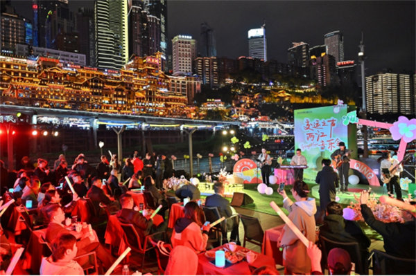 活動現場。鄒樂攝