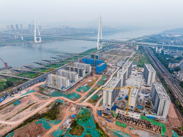 大渡口區茄子溪港口片區城市更新項目。鐘戈攝