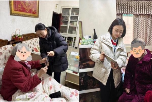 主動上門為客戶服務。浦發銀行重慶分行供圖