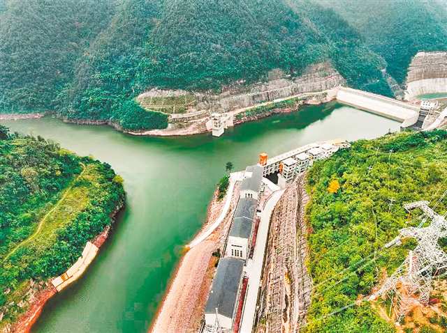 重慶蟠龍抽水蓄能電站。