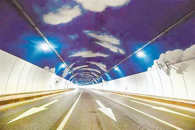 龍洲灣隧道。（受訪者供圖）