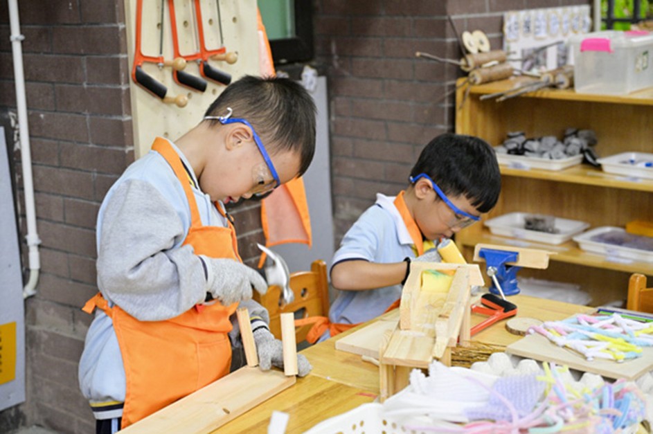 科學探究活動。大渡口幼兒園供圖