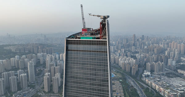 施工現場。重慶市住房城鄉建委供圖