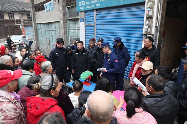 科普活動現場。重慶市涪陵區消防救援局供圖