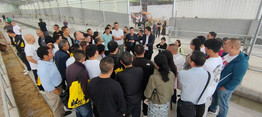 張林蔥進行經驗分享。受訪者供圖