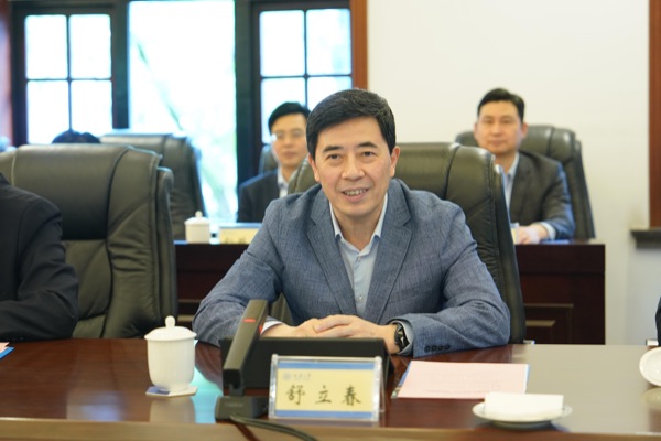 重慶大學黨委書記舒立春。重慶大學供圖