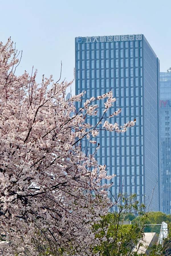 方大航空國際總部大廈。遼寧方大集團供圖