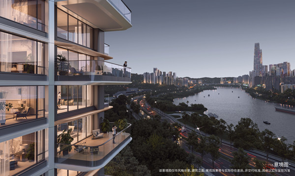 嘉宸意境圖。華潤置地重慶供圖