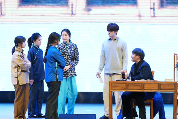演出現場。西南大學附屬中學供圖