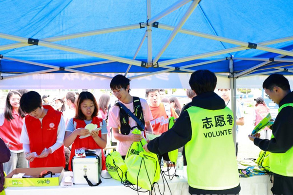 志愿服務現場。主辦方供圖