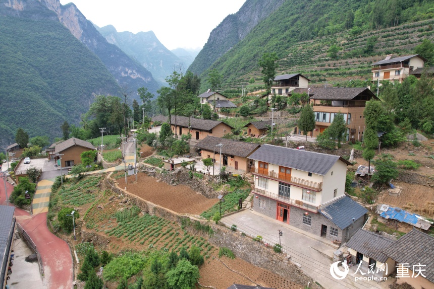 下莊村一隅。人民網記者 劉政寧攝