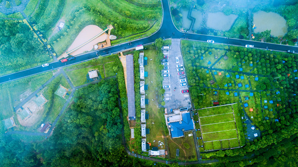 高廟壩旅游度假區一角。孫治波 攝