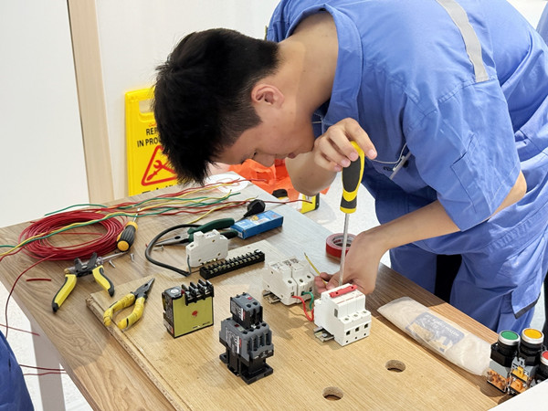 競賽現場圖。新大正供圖