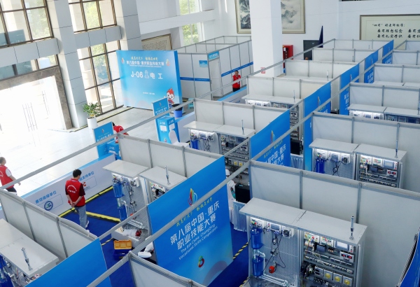 比賽現場。重慶工貿職業技術學院供圖