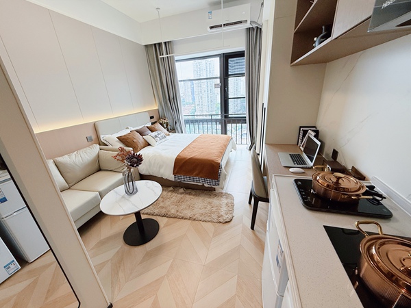 精裝公寓。鄒樂攝