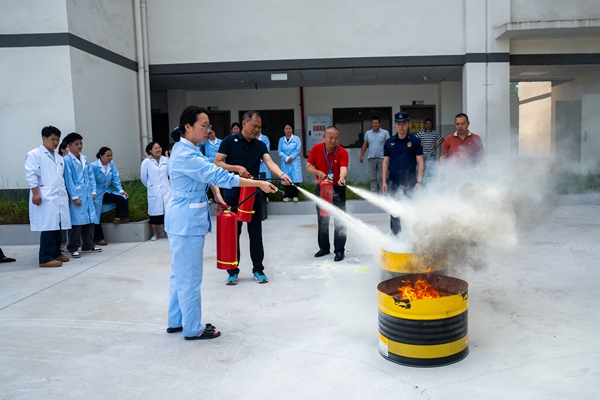 消防安全知識培訓現場。重慶市涪陵區消防救援局供圖