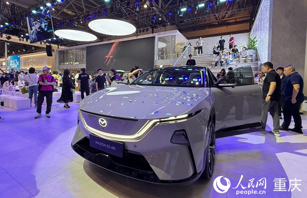 車展現場。人民網記者 胡虹攝