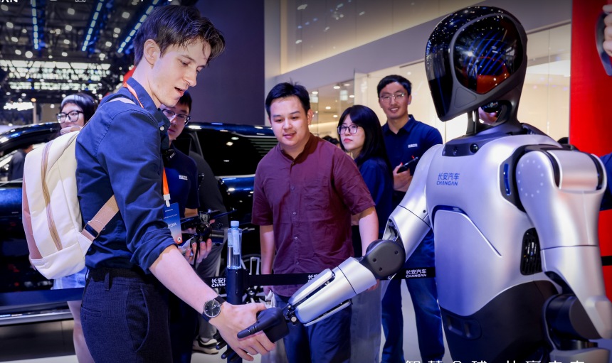 2025國際車展現場。長安汽車供圖