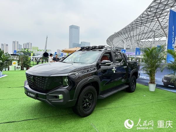 長安獵手K50。人民網記者 胡虹攝