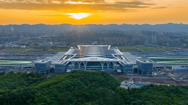 重慶東站。受訪者供圖