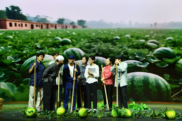 演出現場。西南大學供圖