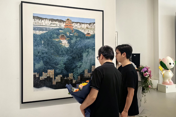 展覽現場。袁杰攝