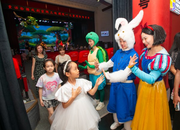 活動互動環節。冉孟軍攝