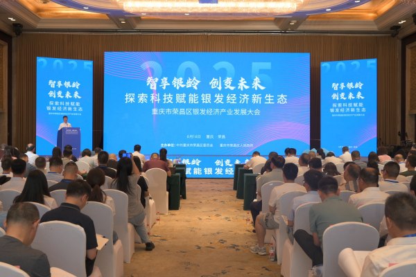 榮昌區銀發經濟產業發展大會。李波攝