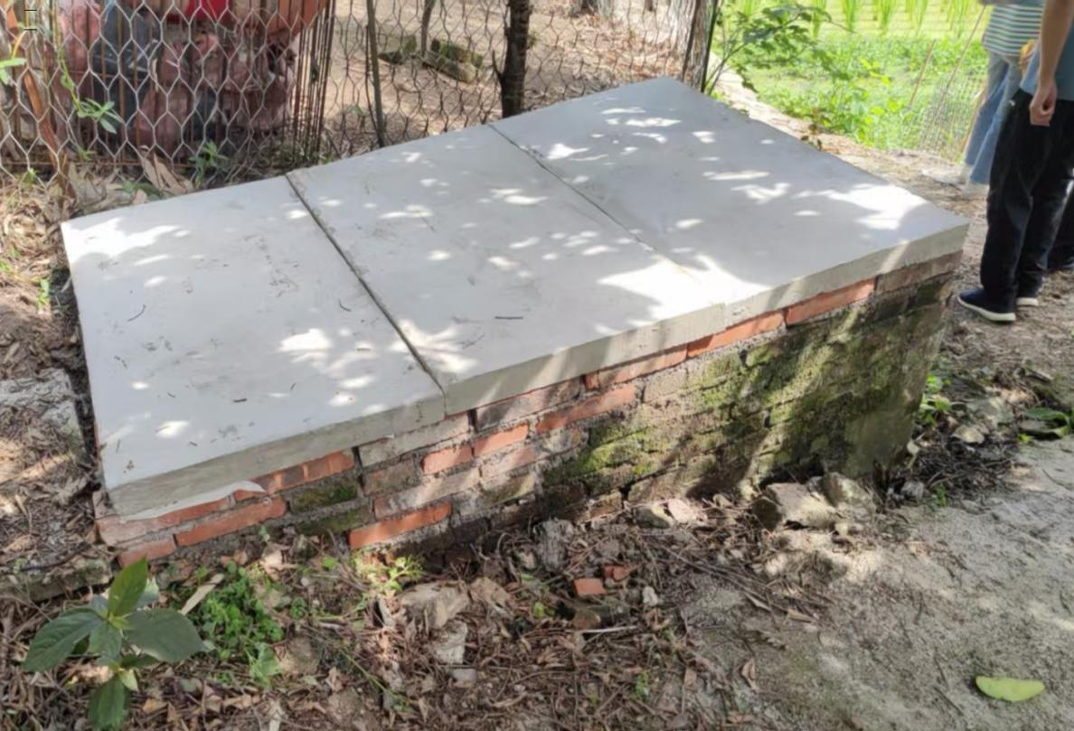 修整后的化糞池。重慶市生態環境局供圖