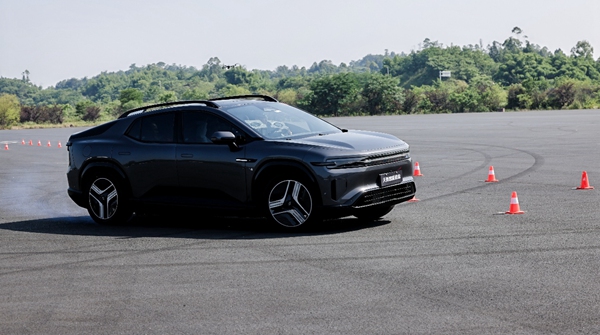 測試現場。長安汽車供圖