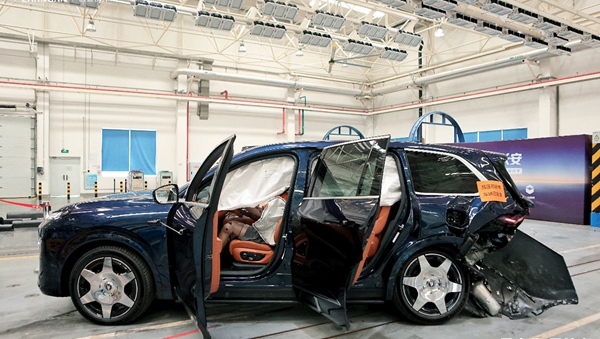 測試現場。長安汽車供圖 