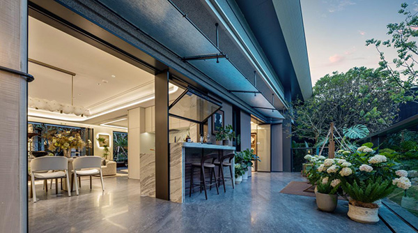 龍湖御湖境建面約130㎡樣板間實景圖。重慶龍湖供圖