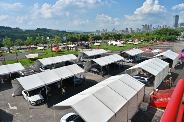 活動現場。鄒樂攝