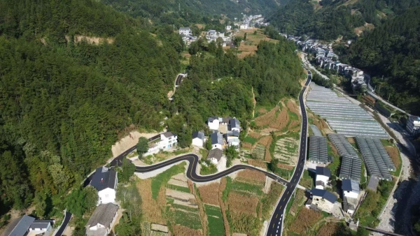 咸宜鎮美麗鄉村風光。咸宜鎮供圖