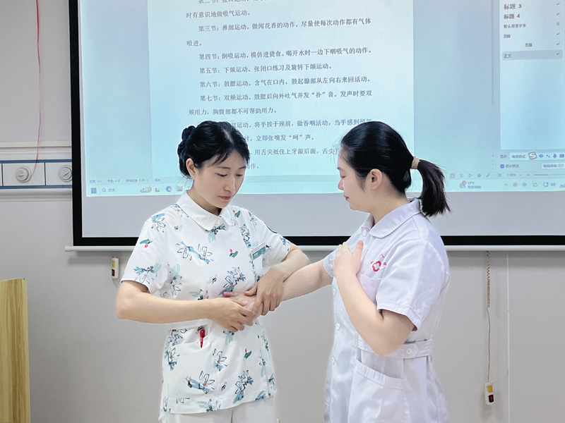 第一期食管發音訓練師培訓班開班。