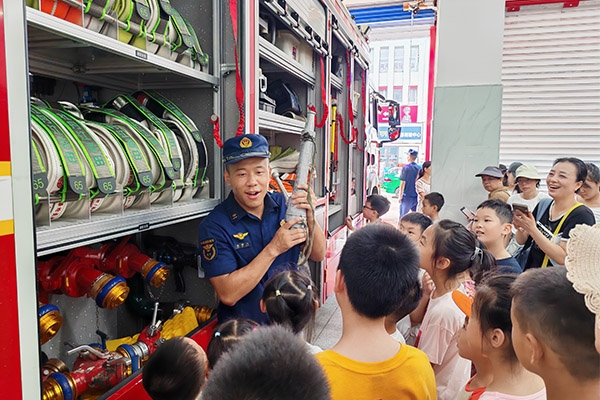 活動現場。重慶市涪陵區消防救援局供圖