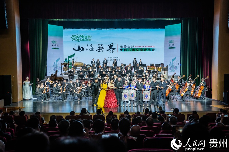 音樂會現場。人民網 陽茜攝