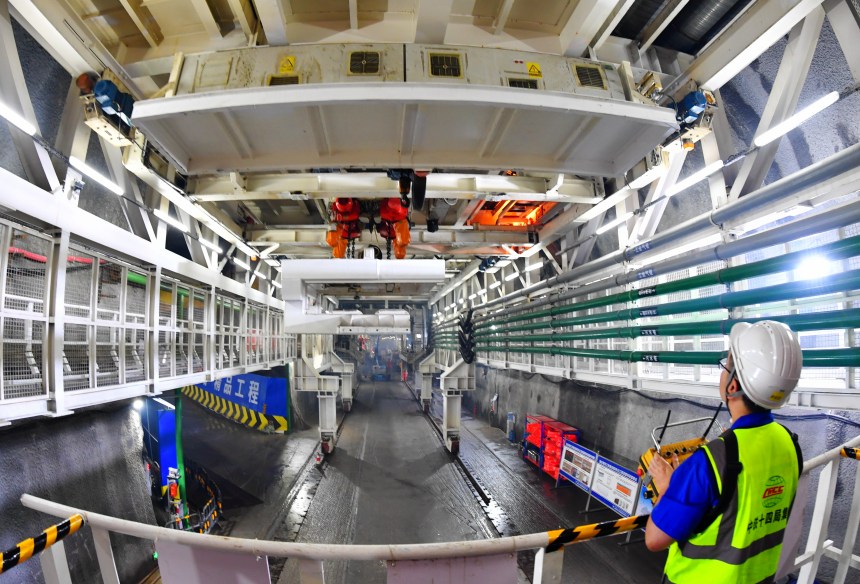 施工現場。受訪者供圖