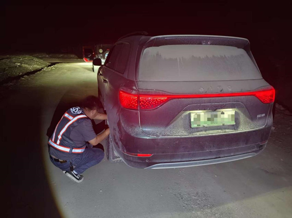 救援現場。賽力斯供圖