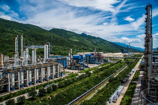 華峰化工園區。建行重慶市分行供圖