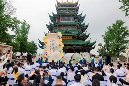 江北區2025年“七件大事”藝術觀察啟動儀式現場。江北區委宣傳部供圖