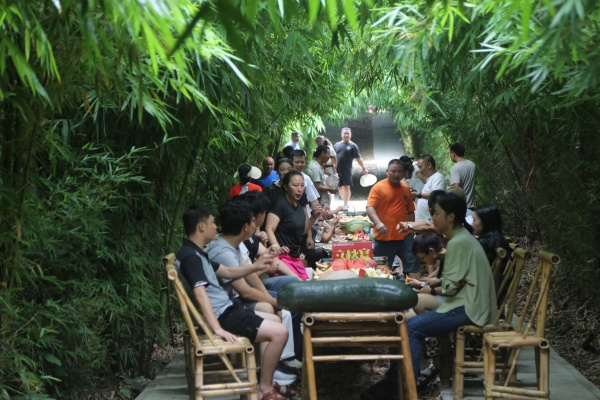 活動現場。景區供圖