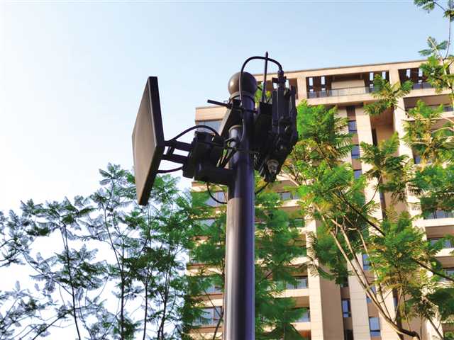 無線WIFI網絡覆蓋小區主要公共活動區域。受訪者供圖