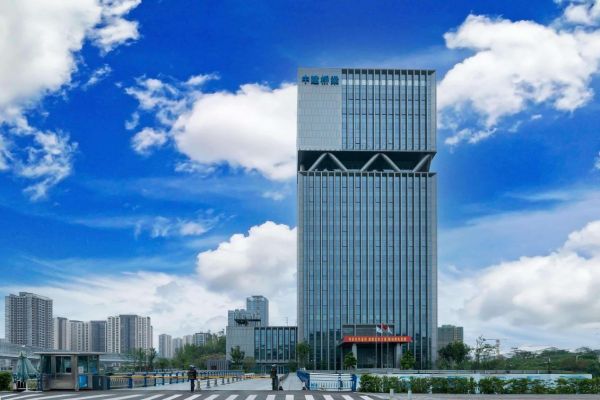 中建橋梁大廈。中建橋梁供圖