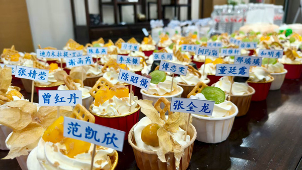 迎新現場。西南大學供圖