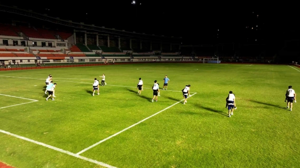 夜訓備戰現場。大足區融媒體中心供圖